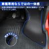 SUNVIC Front Foot Side Kick Guard Protector Trim for Daihatsu Atrai S700V S710V / Kick Plates
