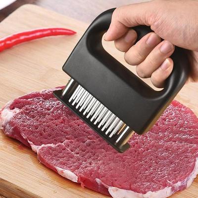1PC Retrattile In Acciaio Inox Carne Ago Ammorbidente Inteneritore 48 Lame Cucina Cottura Bistecca Martello Pounder Strumenti Frusta di Carne