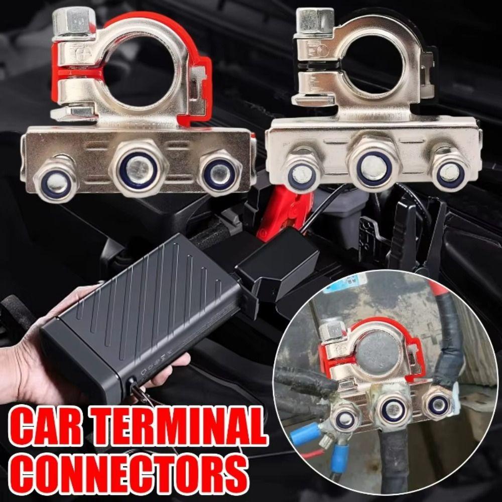 2PCS Anti-Corrosion Lithium Battery Terminal Block Battery Power Terminal Inverter Connection