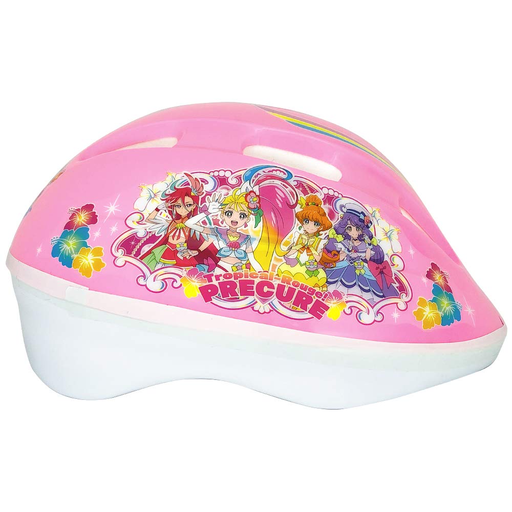 Burjura Tropical-Rouge! PreCure Kids' Bicycle Helmet for Ages 2-6