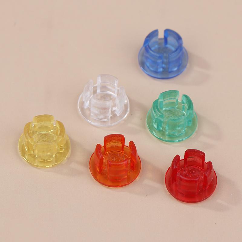 20Pcs Lc6-7 Led Light Guide Cap 8Mm Lampshade Light-Emitting Diode Protective Cover Light Guide Column