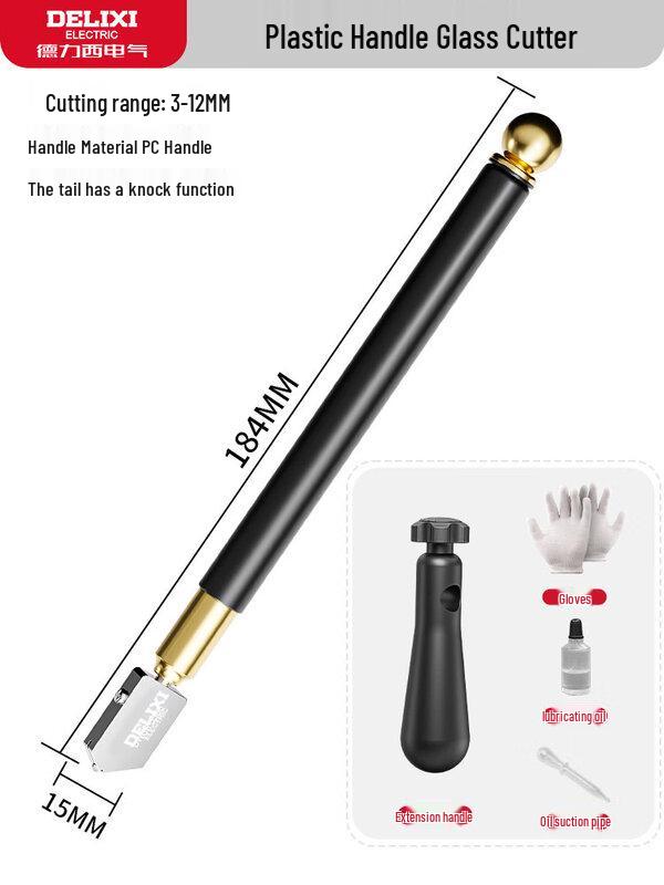 Профессиональный стеклорез с алмазным наконечником Jiemengzhe