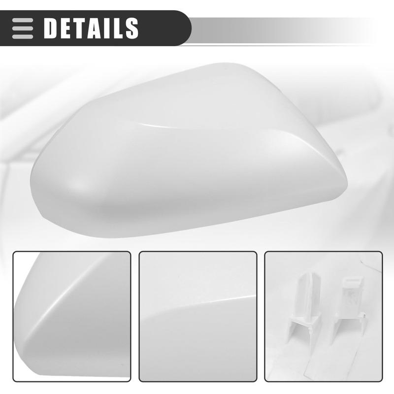 For Toyota Prius 2016 2017 2018  Outside Side  Rearview Mirror Cover Cap Wing Door Shell Housing