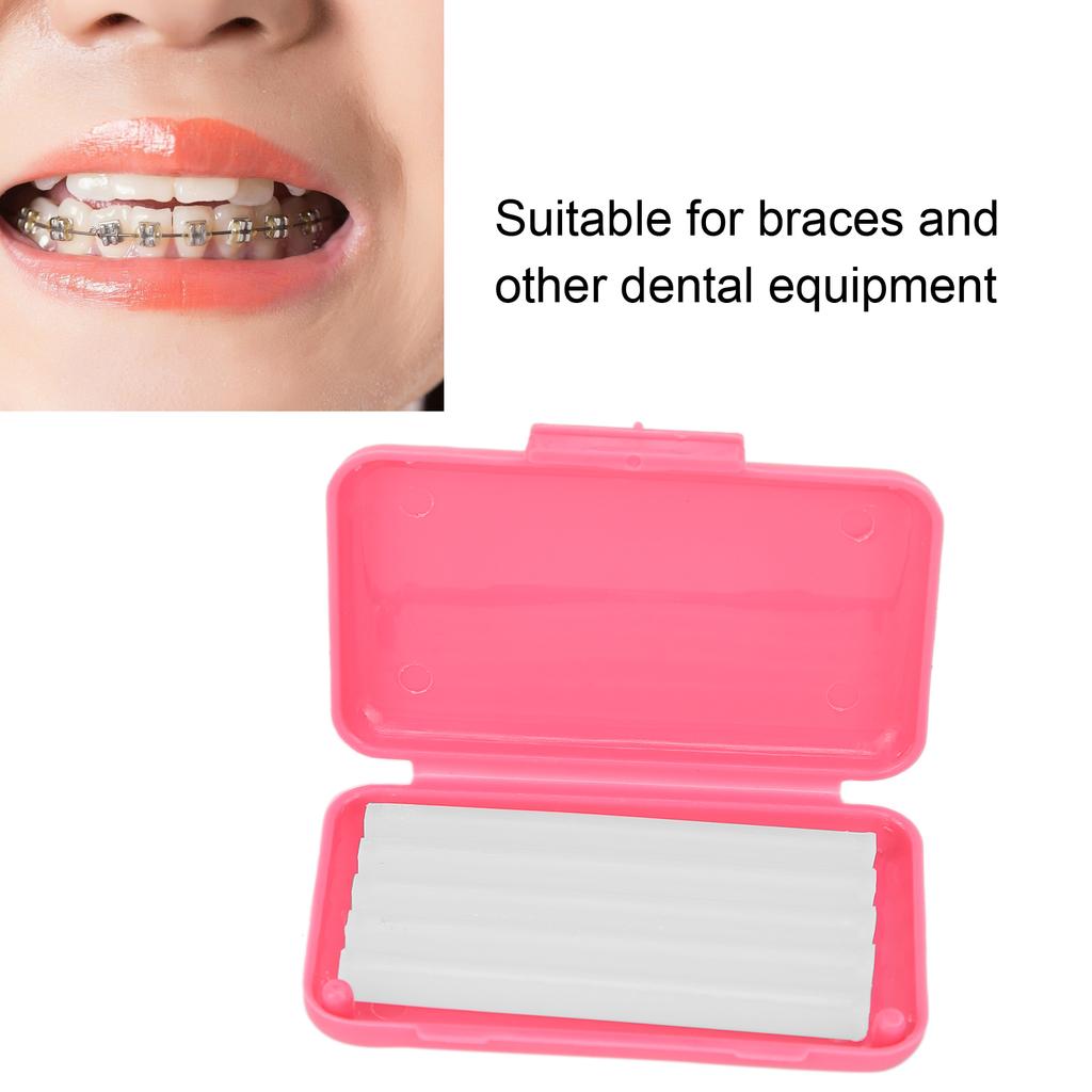 5pcs Fruit Flavor Orthodontic Protection Wax Mouth Teeth Protection Oral Dental Braces Wax