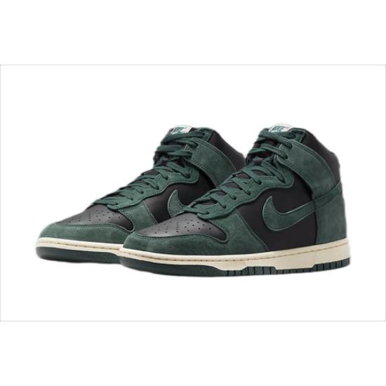 Nike Dunk High Black/Faded Spruce/Light Cream 2023 DQ7679-002