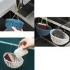Dish Cloth Portable Basket Kitchen Organizer Storage Bag Bath Storage Tool Sink Holder