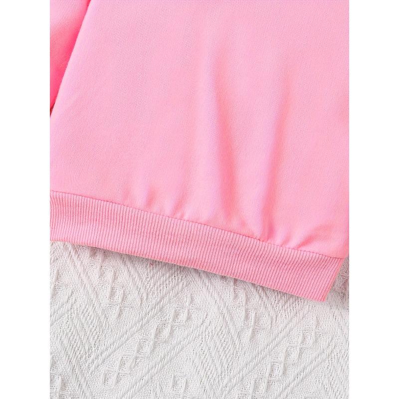 European Sizes Minimally Printed Pattern, Comfortable and Skin Friendly for 0-3 Year Old Baby Kids, Versatile Baby Round Neck Hoodie