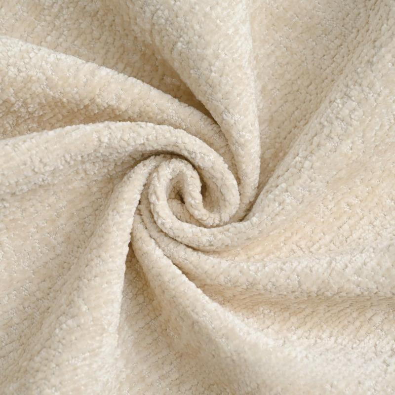 Large Size Thickened Chenille Throw Pillow Cover Removable Washable Solid Color Sofa Square Waist Cushion Case Home Decoration