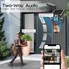 V380PRO 9MP 3-Lens Solar-Powered Camera with 3-Axis Gimbal and Night Vision