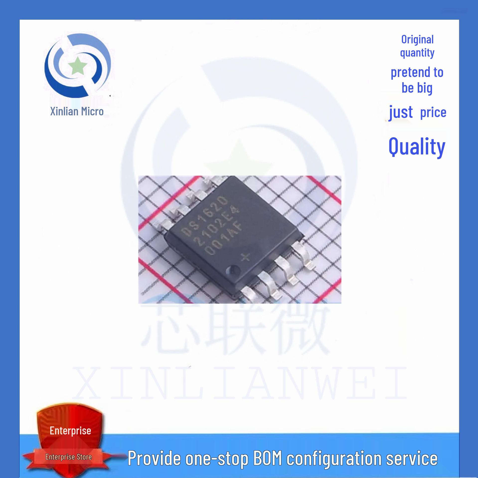 

DS1620S+T&R SOIC-8 Surface Mount Temperature Sensor for Screen Printing