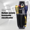 Multifunctional Tool Waist Bag Electrician Pocket Storage Bag Portable Tool Bag Screwdriver Kit Holder Maintenance Tool Pouch