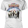 Nowa koszulka z białej bawełny ze zdjęciem zespołu The Traveling Wilburys Om148