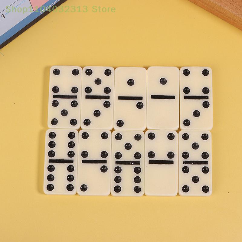 Premium Domino-Schach-Set - Ideales Familienspiel mit robuster PVC-Aufbewahrungstasche