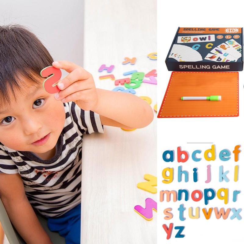 Funny Magic Spelling Word Game For Kids Educational Toy With 26 English Alphabet Letters Color Recognition And Early Learning