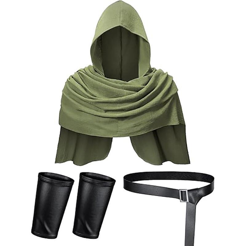 Medieval Renaissance Pirate Knight Cosplay Costume With Cape For Halloween Stage Performance