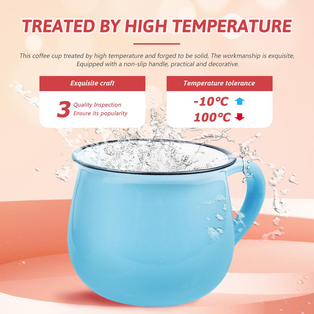 2Pcs Ceramic Coffee Mug Creative Simple Appearance Perfect for Dessert Shop Cappuccino Latte Tea Latte Art Cup