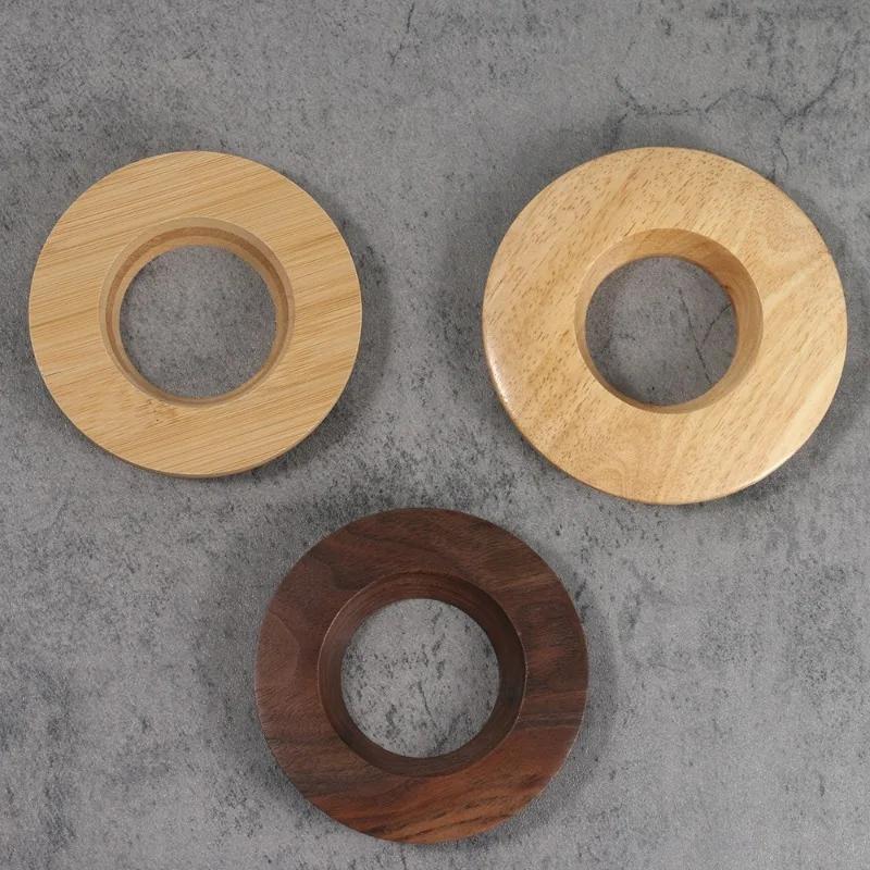 Coffee Filter Stand Durable Wood for Origami Coffee Filter Cup Holder Pour Over Filter Stand Cone Coffee Dripper Holder Home Use