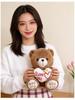 Cartoon Hugging Bear Plush Toy Sleeping Pillow - Gift Claw Machine Cloth Doll
