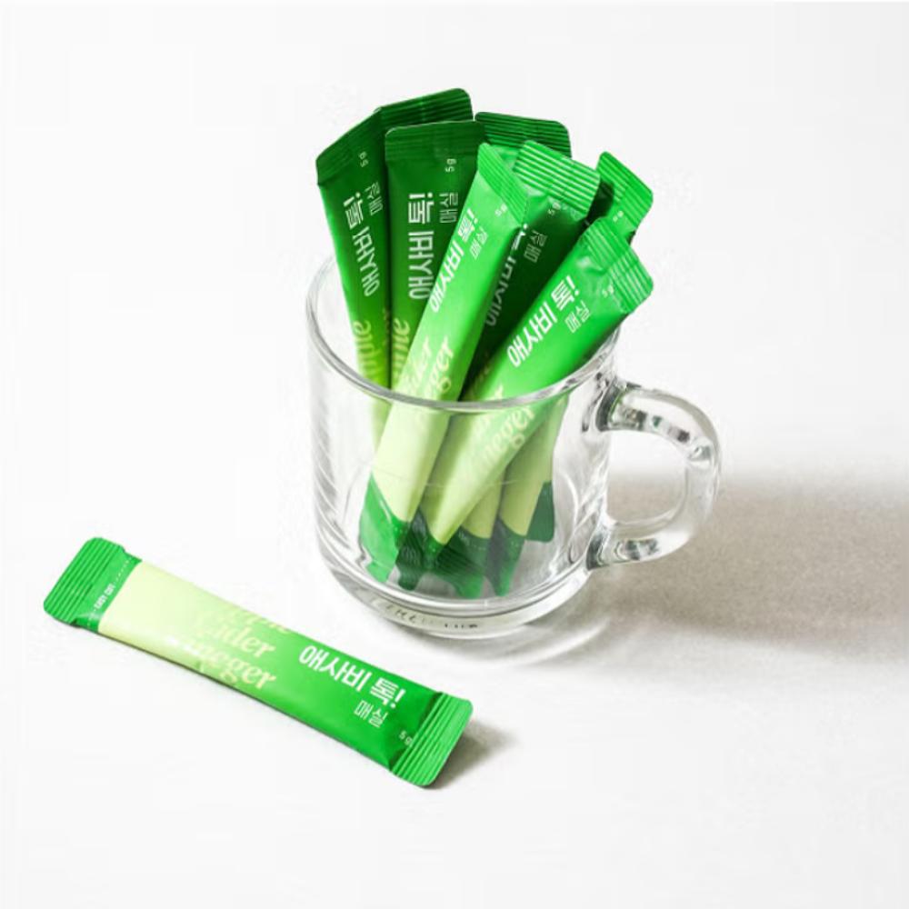 Asabi(ACV, Apple Cider Vinegar) Tok Plum + Omija(Korean Schisandra) 5 G X 20 Sticks