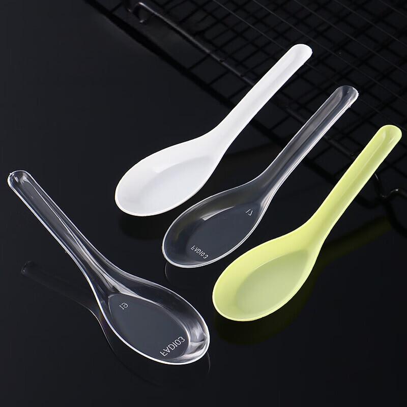 ZISIZ PP103 Disposable Soup Spoons
