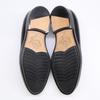 JALAN SRIWIJAYA Green Label Relaxing Special Order 98957 Dupuy Calfskin Mock Slip-on Loafers Shoes 39 blackUsed