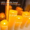 Flameless Flickering LED Candles Lamp Home Decoration Battery Powered Candles for Wedding Decor Birthday Party Supplies Warm