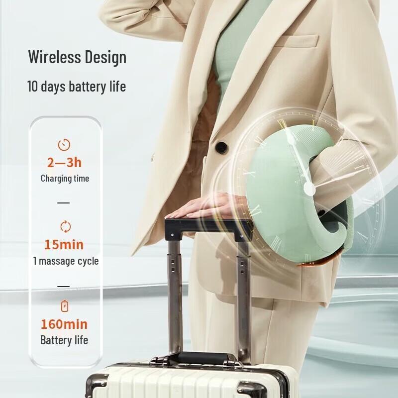 CLORIS Multifunctional Neck & Shoulder Massager Pillow