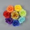 Decoração de Parede para Casamento Flor Rosa 10CM - Arranjo de Flores Artificiais Feito à Mão para DIY, Acessórios de Roupa, Chapéu e Headwear