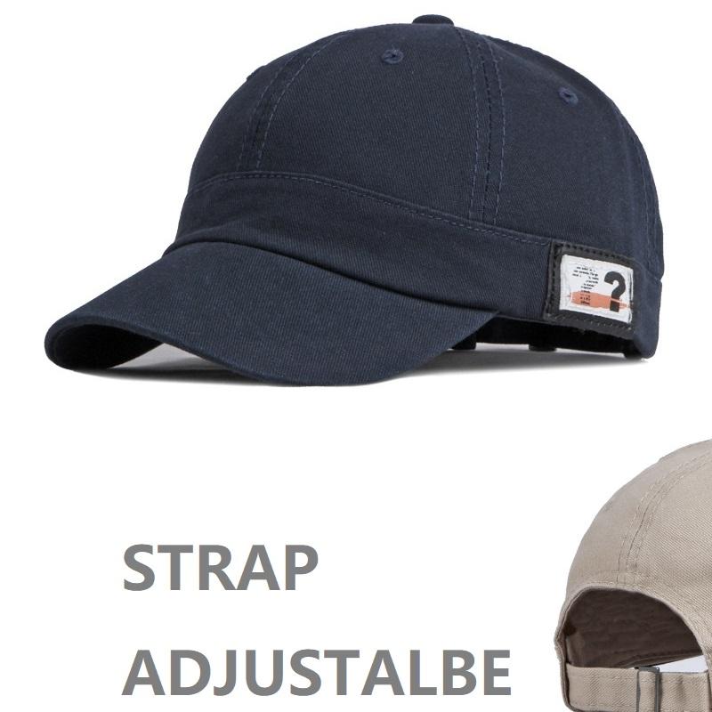 Adjustable Men and Women Sun Hat Breathable Short Brim Baseball Cap