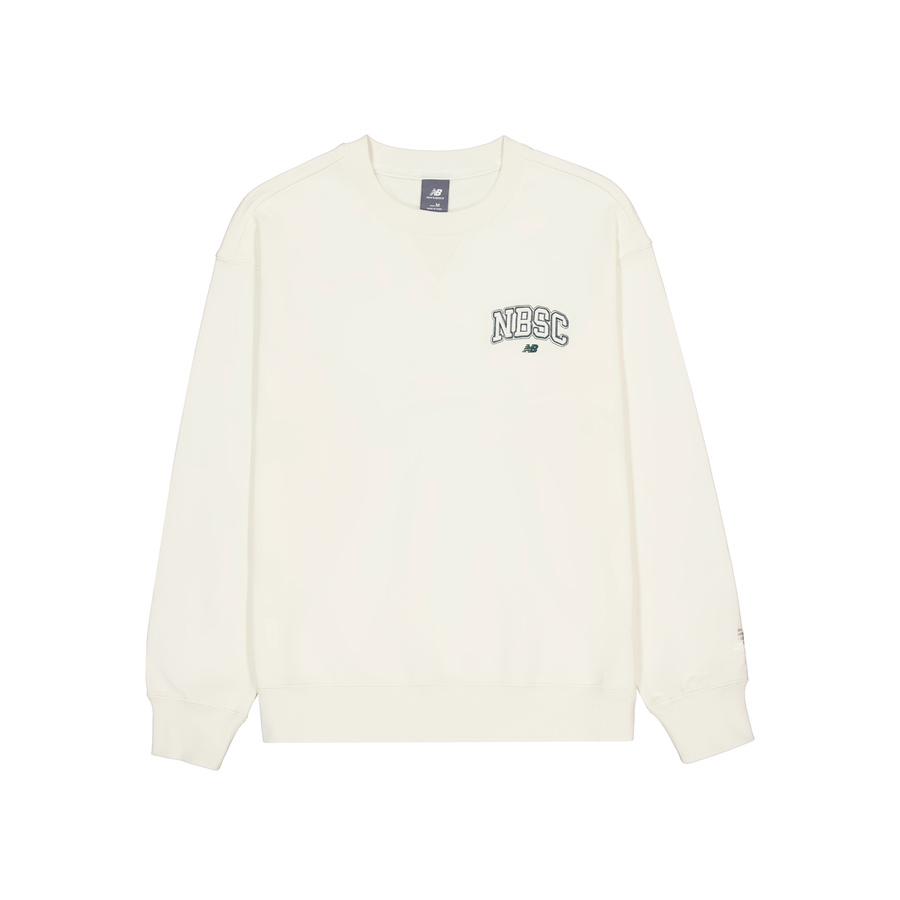New Balance Sweatshirt Men s Ivory White NCE31131-IV 2XL