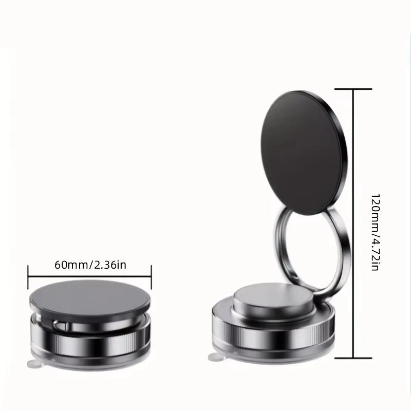 Magnetic Phone Holder for Car, 360° Rotatable, Foldable & Adjustable Magnetic Car Mount, , Compatible with iPhone & Other Phones