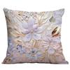 New Retro Imitation Three-dimensional Flower and Bird Pillowcase Home Living Room Sofa Cushion Pillowcase Decoration