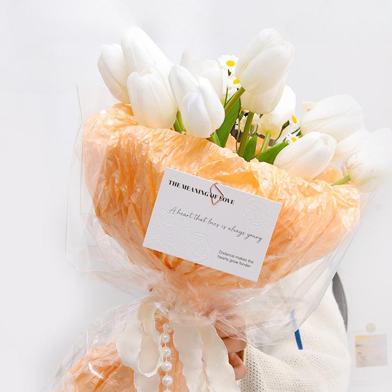 Pearlescent Snow Pear Paper, Flower Wrapping Paper, Bouquet Wrapping Paper, Flower Art, Thickening, Waterproof, Fruit Fold Lining Paper, Materials