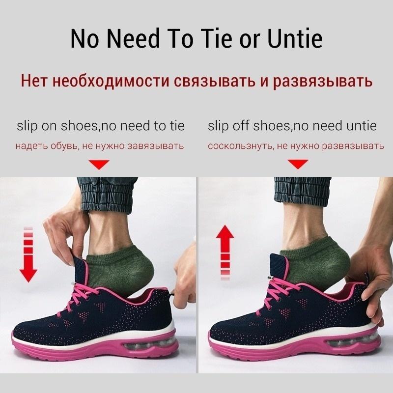 Upgrade Elastische Schnürsenkel Ohne Binden Metallverschluss Schuhbänder für Kinder Erwachsene Sneaker Schnelle Schnürsenkel Halbkreis Schnürsenkel