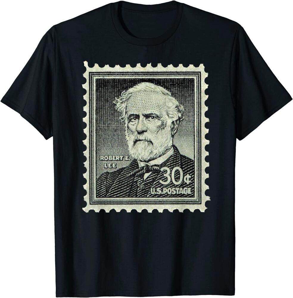 

Винтажная футболка унисекс с почтовой маркой General Robert E Lee