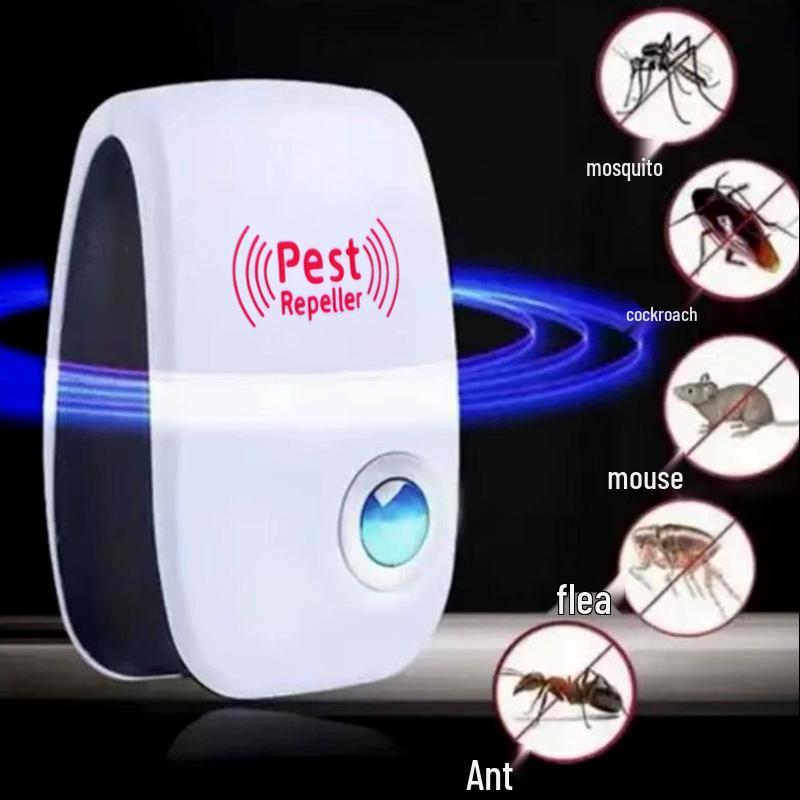 Ultrasonic Indoor Repeller: Mosquito, Insect, Rodent Control Device Extended EU Standard