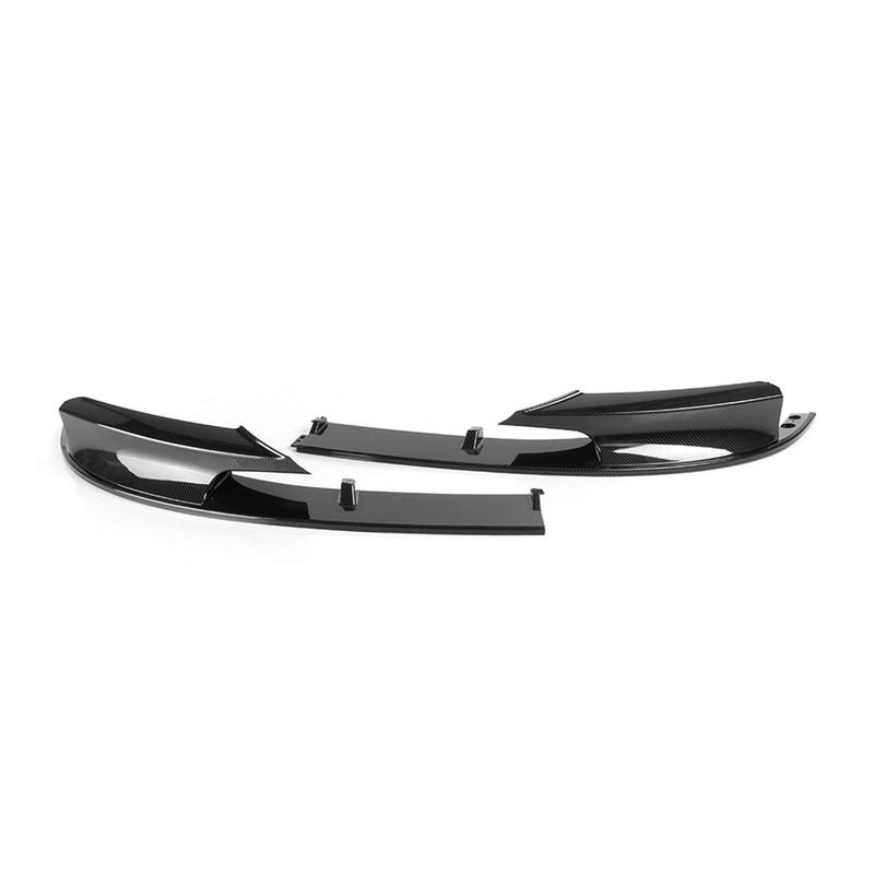 Spoiler Deflettori Labbra Sottoparaurti Anteriore Lucido Nero Aspetto Carbonio ABS Per BMW F30 F31 M Sport 2012 - 2018 Protezione Paraurti Serie 3