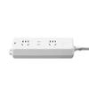 Bull GN01 Multi-Hole Power Strip with USB - White Safety Socket