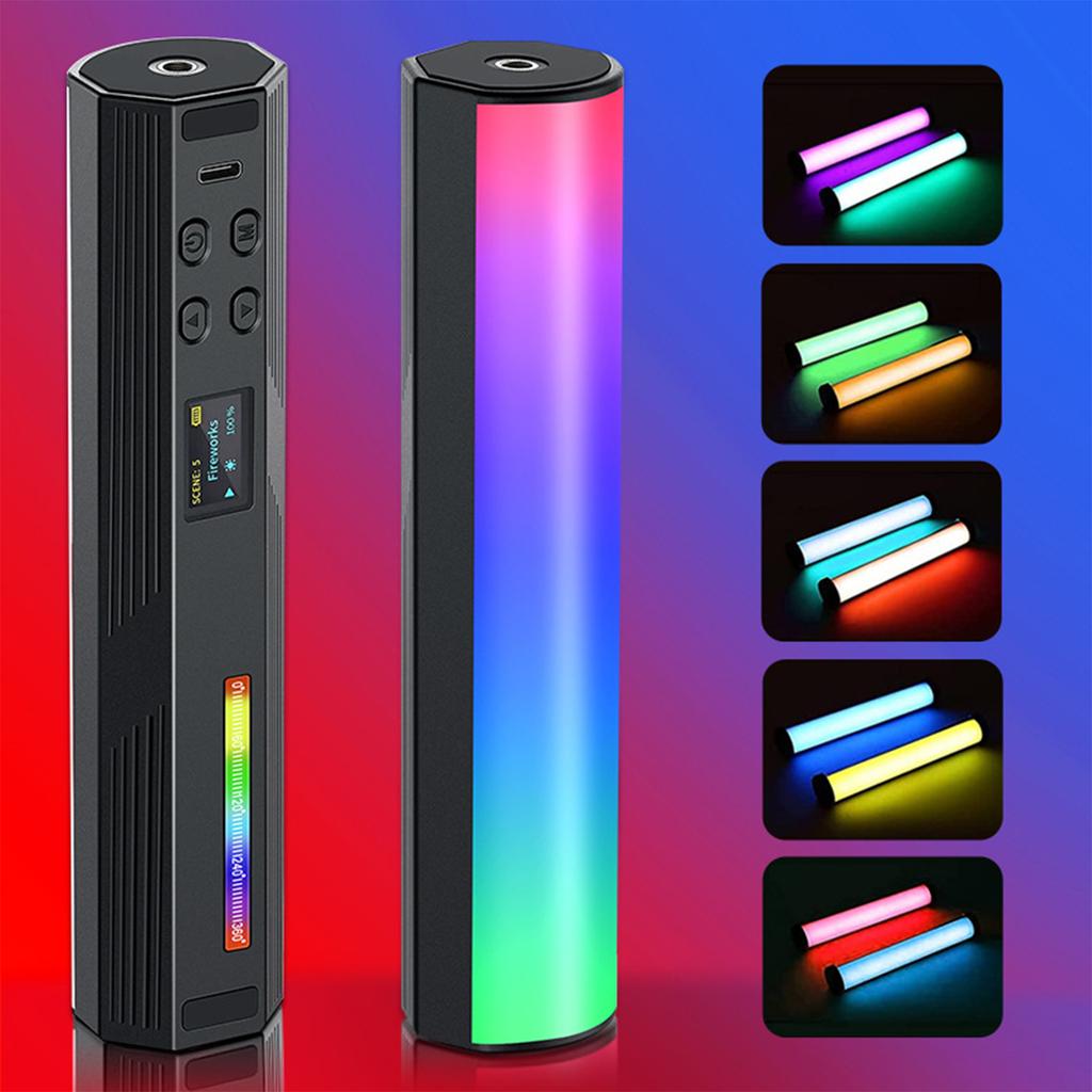 Rgb Full Color Handheld Fill Light Stick Light Live Photography Atmosphere Light Outdoor Lighting Led Fill Light