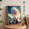 Disney Tinkerbell Oil Painting Kit Painting Fantasy Art Home Bedroom Wall Decor Gift