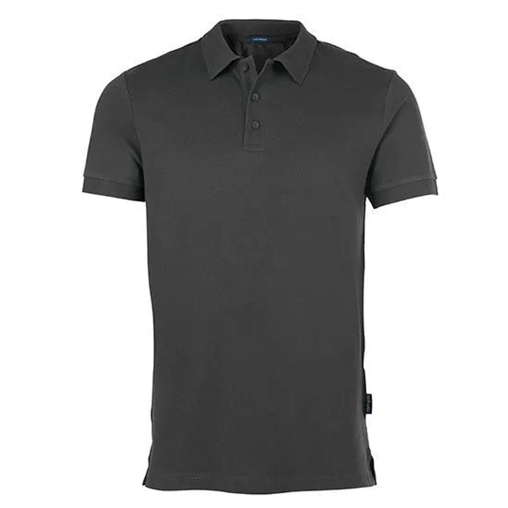 HRM Mens Luxury Stretch Polo Shirt
