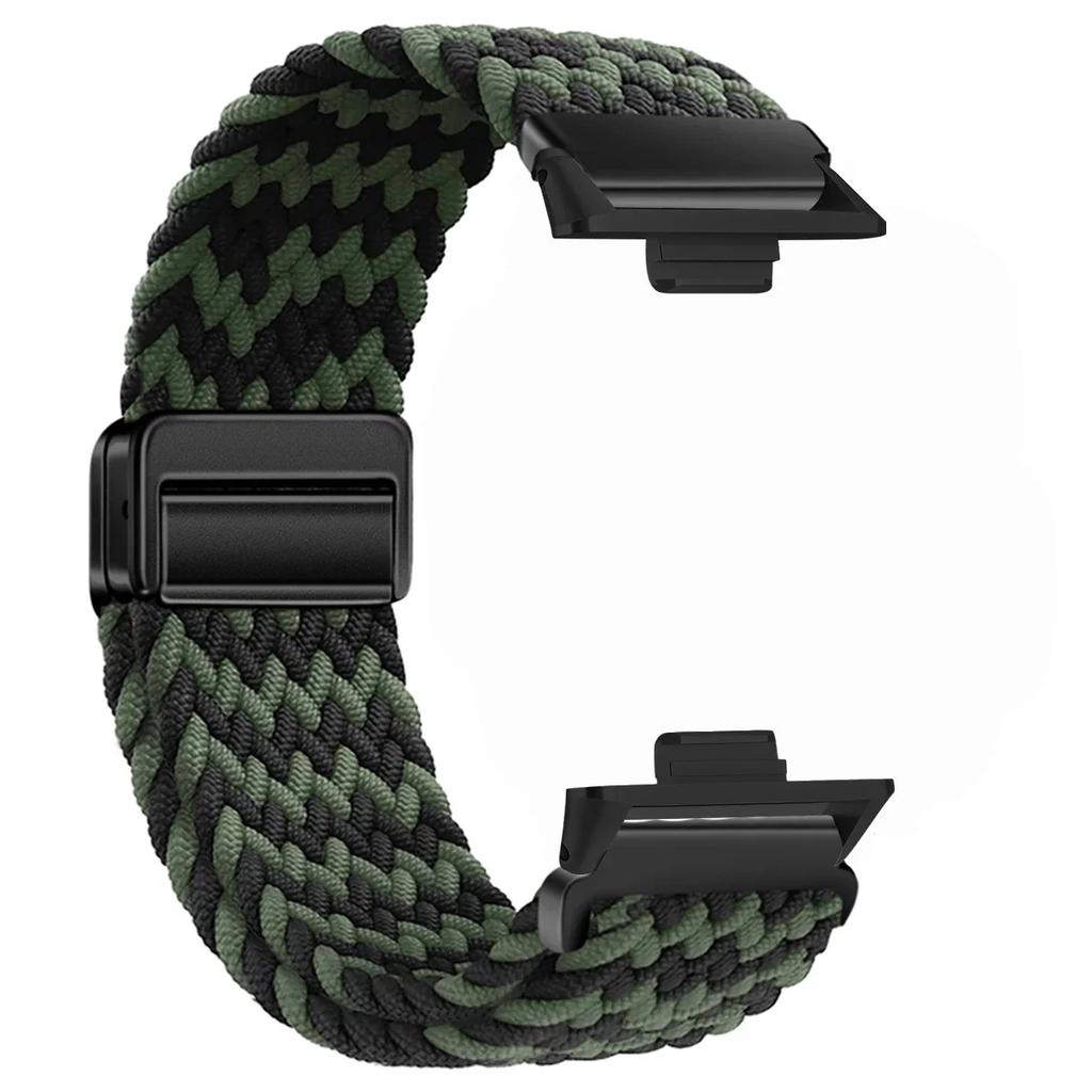 Magnetic Braided Nylon Loop Band for Xiaomi Redmi Watch 5 4 Strap Adjustable Sport Replacement Correa Bracelet Mi Band 9 8 Pro