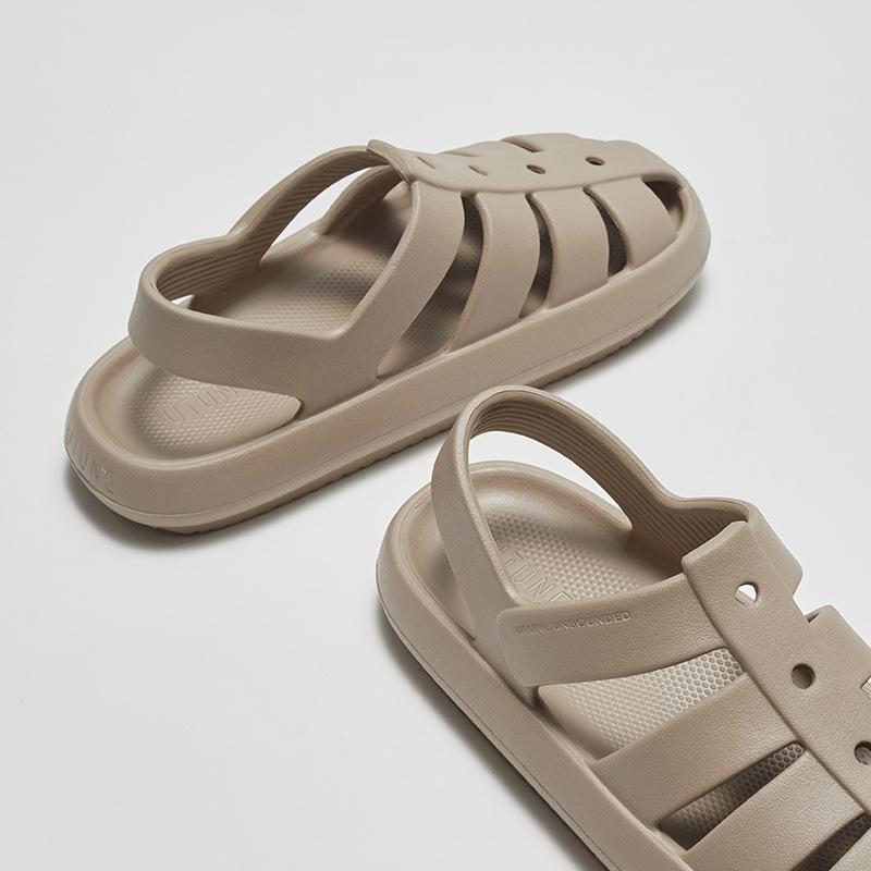 

Platform Sandals Open-toed Ankle Buckle Strap Sandals 34 білий