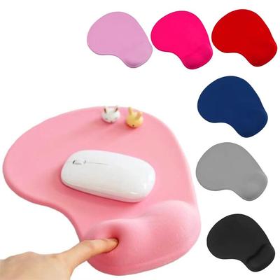 Solid Color Silicone Wrist Rest Mouse Pad Ultra Soft Comfortable Anti-Slip Surface for Office and Home Use Wrist Support Pad