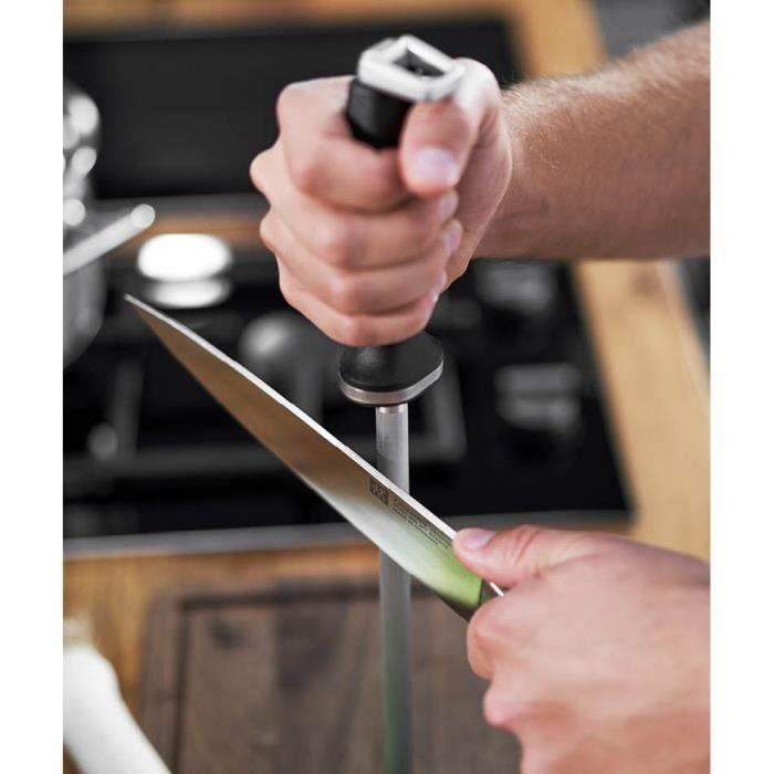 Fusil à Aiguiser - ZWILLING - Professionnel - 26 cm - Acier chromé - Manche synthétique