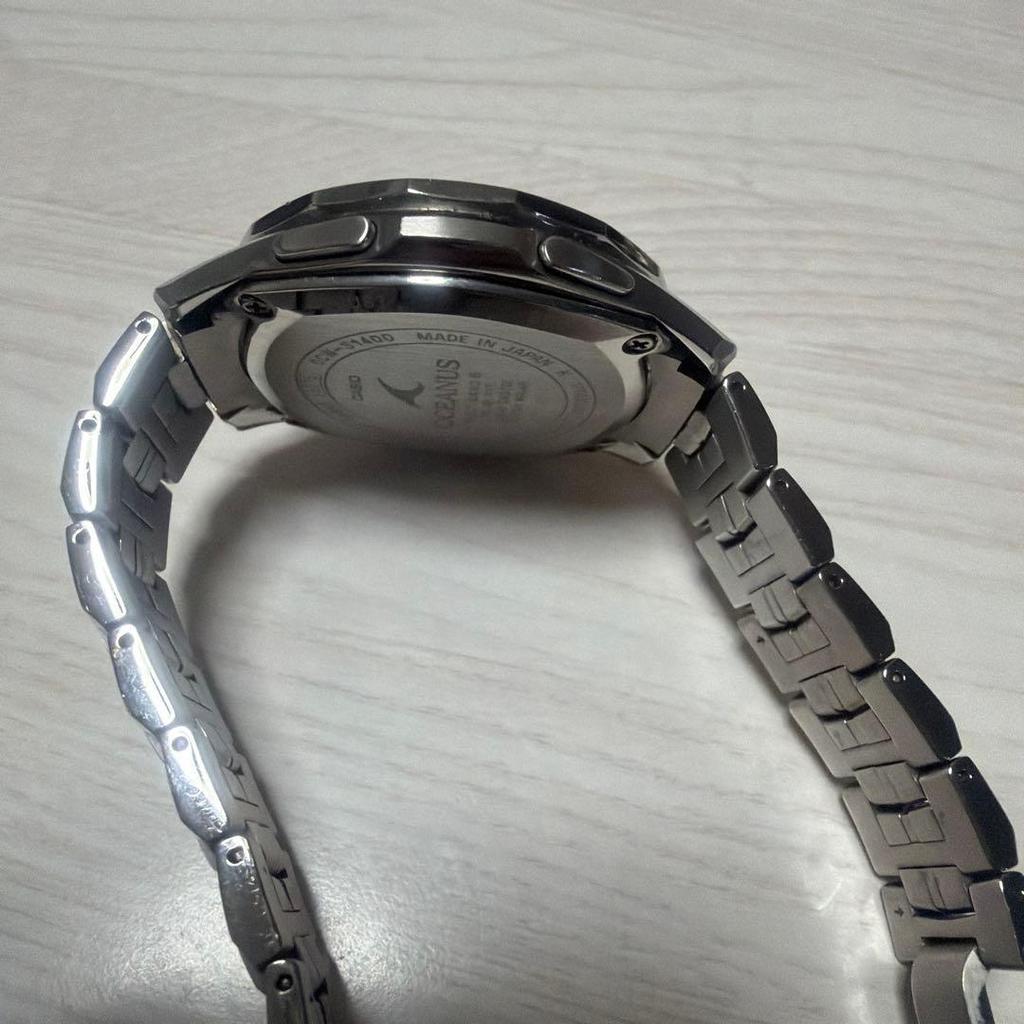 Used CASIO OCEANUS Manta OCW-S1400 Tough Solar