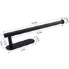 1Pc Punch-Free Self-Adhesive Wall-Mounted Paper Tissue Rack Suitable For Kitchen Bathroom Under Cabinet Sink Cling Film Storage