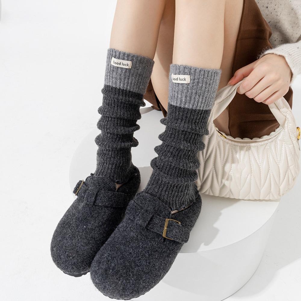 

New High Elastic Lace Leg Warmers Knitted Lace Trim Foot Cover Sweet Style Foot Warmer Girls Fashion One Size