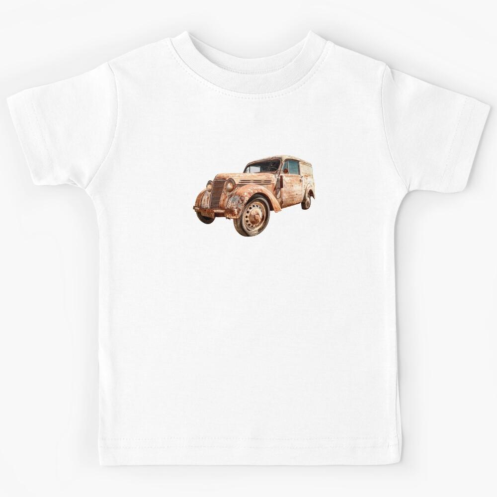 old school vintage auto car Kids T-Shirt 140