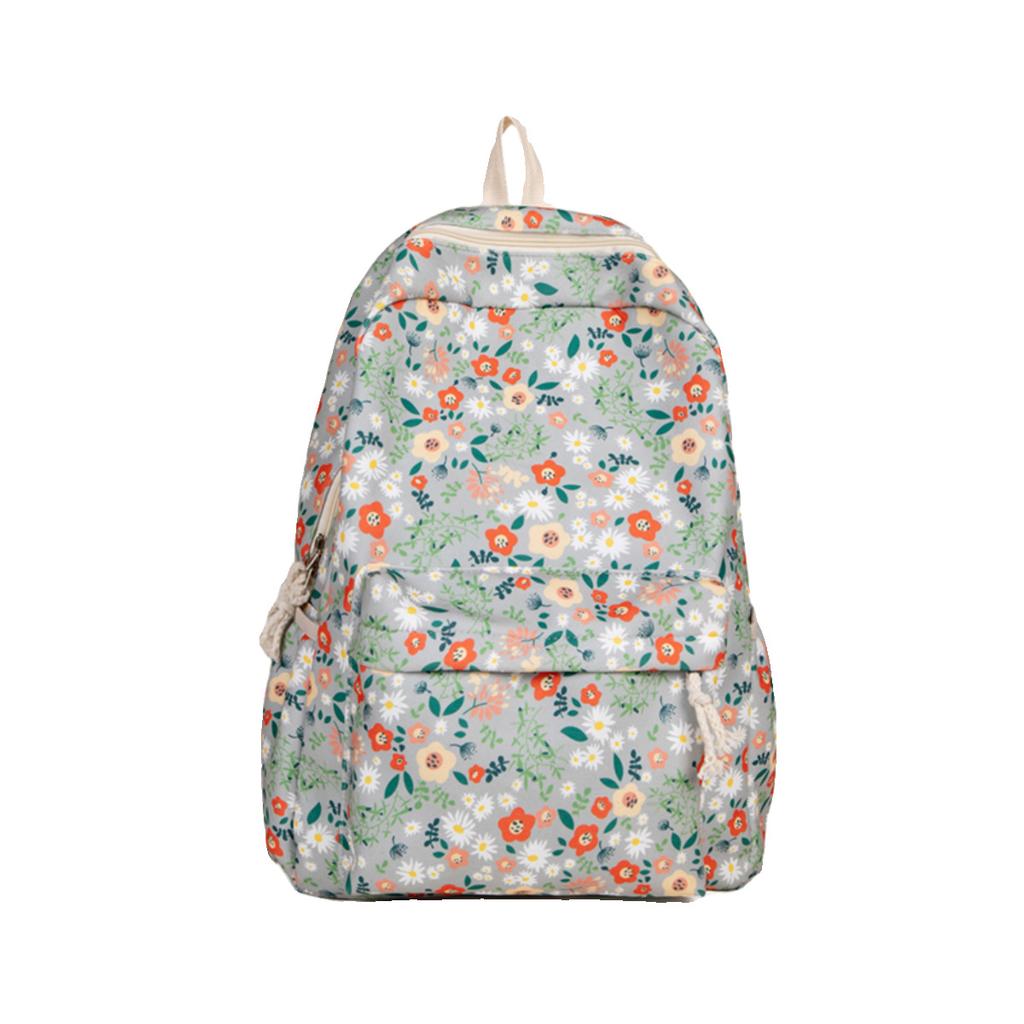 Schoolbagins Japanese cute printed girl schoolbag small fresh large capacity casual backpack, junior high school student backpack